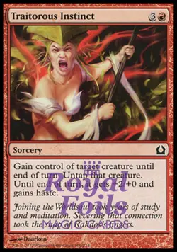 Traitorous Instinct 4x FOIL RTR MTG Return to Ravnica Common MINT red - Image 1
