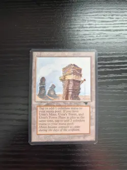 1994 MTG Magic the Gathering Antiquities - Urza's Mine (Tower) - English - LP - Image 1