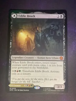MTG * Eddie Brock Spider-Man * 1X * NM - Image 1