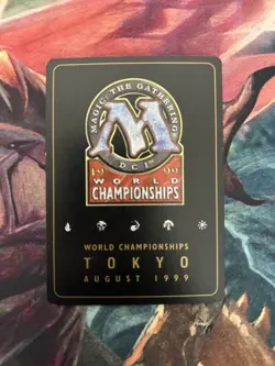 MTG- World Champ. Tokyo 1999 - Kai Budde- City of Traitors - MP/HP - Image 2