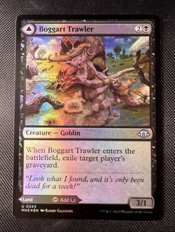 x2 MTG Boggart Trawler U 0243 Modern Horizons 3 Uncommon Foil NM - Image 2