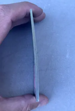 Magic The Gathering Beta Basic Land Mountain Lot of 6 Red Vintage MTG - Image 5