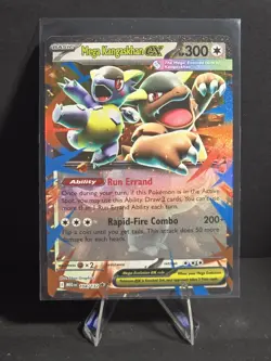 Mega Kangaskhan ex 104/132 Double Rare Holo Mega Evolution Pokemon TCG NM - Image 1