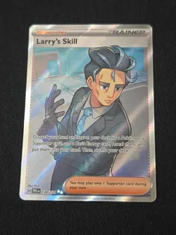 Larry's Skill 139/131 Sv: Prismatic Evolutions Ultra Rare Holo Pokemon TCG NM - Image 1