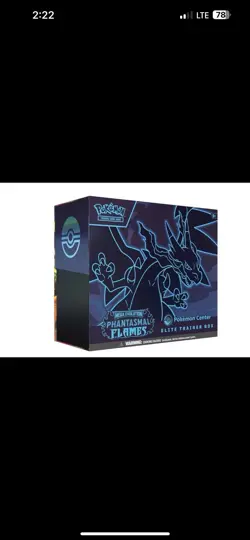 CONFIRMED Pokemon TCG Phantasmal Flames Pokemon Center ETB PRESALE (November 14) - Image 1