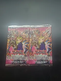 2 X Yu-Gi-Oh! Magician's Force Booster Packs YuGiOh! Factory Sealed FREE SHIP! - Image 1