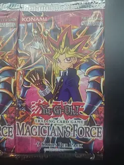 2 X Yu-Gi-Oh! Magician's Force Booster Packs YuGiOh! Factory Sealed FREE SHIP! - Image 2