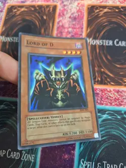 Yugioh Lord of D. SDK-041 Super Rare Unlimited LP/MP - Image 2