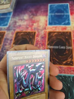 Yugioh Serpent Night Dragon MRL-103 Secret Rare 1st Edition MP - Image 3