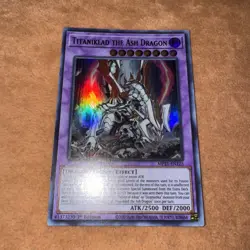 🔥 Yugioh Titaniklad the Ash Dragon - MP21-EN125 Ultra 1st Edition NEAR MINT NM - Image 1