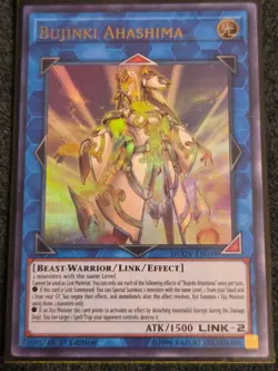 Yugioh Bujinki Ahashima DUOV-EN018 Ultra Rare 1st Ed LP - Image 1