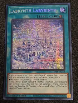 Yugioh Labrynth Labyrinth MP23-EN233 Secret Rare 1st Ed NM - Image 1