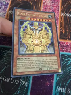 Yugioh Exxod, Master of the Guard SD7-EN001 Ultra Rare 1st Edition Near Mint - Image 2