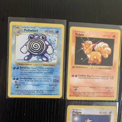 Pokemon 1st Edition Shadowless Vintage Lot of 3 Cards 3 Shadowless Unlimited(LP) - Image 2