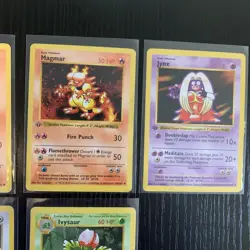 Pokemon 1st Edition Shadowless Vintage Lot of 3 Cards 3 Shadowless Unlimited(LP) - Image 3