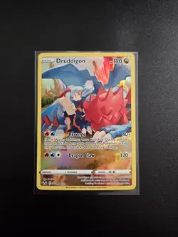 Pokemon Card Lot of Full Art Trainer Gallery Holo Rockruff TG07 Druddigon & More - Image 2