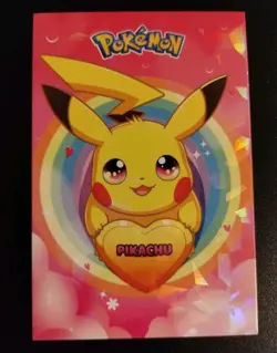 Pikachu Valentines Cracked Ice Holo Pokemon Electric Card Database Peru - Image 1
