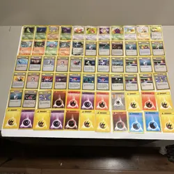 Lot Of 210 Vintage Pokemon Card Collection Holos - Base Set Jungle Fossil & More - Image 3