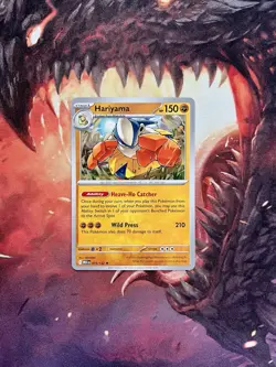 Pokemon Mega Evolution Hariyama 073 NON-HOLO Build & Battle EXCLUSIVE Card 💥 - Image 2