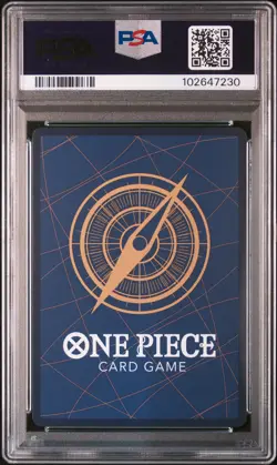 2022 ONE PIECE JPN 25TH ANNIVERSARY PREMIUM CARD #001 MONKEY D. LUFFY PSA 9 - Image 2