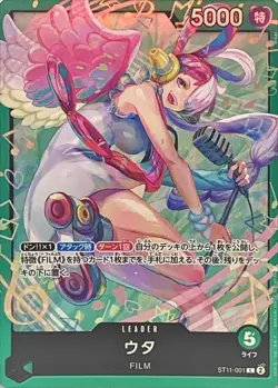 Onepiece Card Uta L ST11-001 st11 Uta Japanese [ALT ART] - Image 1