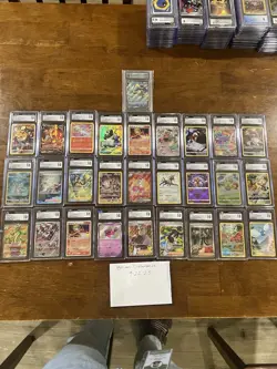Lot Of Graded Pokemon Cards $1488 value! Grades 8-10 All English - Image 1