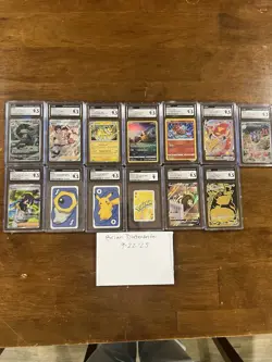 Lot Of Graded Pokemon Cards $1488 value! Grades 8-10 All English - Image 2