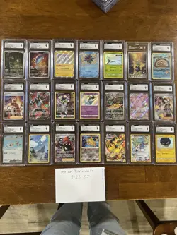 Lot Of Graded Pokemon Cards $1488 value! Grades 8-10 All English - Image 4
