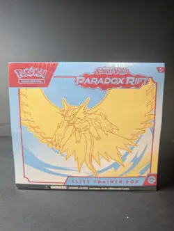 Paradox Rift ETB - Elite Trainer Box - Roaring Moon - Pokemon Cards - SEALED - Image 1