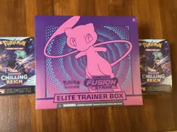 Fusion Strike ETB And Chilling Reign Pokemon Trading Cards - Image 1