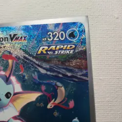Vaporeon VMAX SWSH182 SWSH: Sword & Shield Promo Cards Holo LP - Image 3