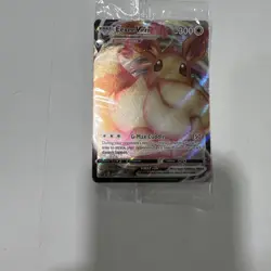 Eevee VMAX SWSH087 Black Star Promo Shining Fates Rare Pokemon Card TCG SEALED - Image 2