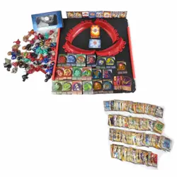 400+pc BAKUGAN Battle Brawlers Set Lot 2008-11 Figures Gate Ability Cards Arena+ - Image 1