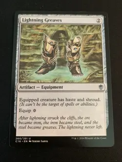 Lightning Greaves Commander 2016 Regular - Image 1