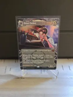 Peter Parker Amazing Spider-Man : MTG *FOIL Borderless* SPM #0208 - Image 2