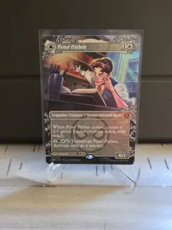 Peter Parker Amazing Spider-Man : MTG *FOIL Borderless* SPM #0208 - Image 3