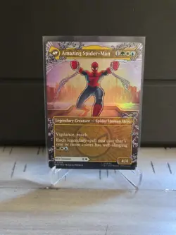 Peter Parker Amazing Spider-Man : MTG *FOIL Borderless* SPM #0208 - Image 5