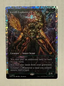 Icetill Explorer Fracture Foil NM Edge of Eternities Magic The Gathering - Image 1