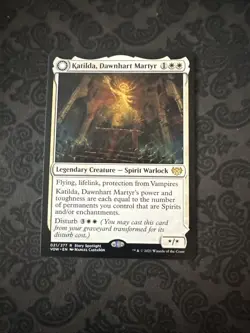 MTG Katilda, Dawnhart Martyr Katilda's Rising Dawn Innistrad Crimson Vow - Image 1