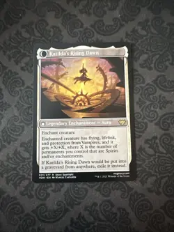 MTG Katilda, Dawnhart Martyr Katilda's Rising Dawn Innistrad Crimson Vow - Image 2