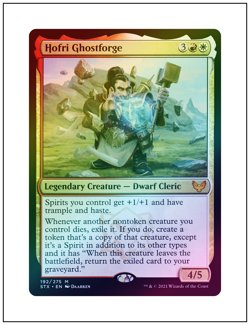 1x Hofri Ghostforge, Foil, Magic the Gathering MTG NM - Image 1