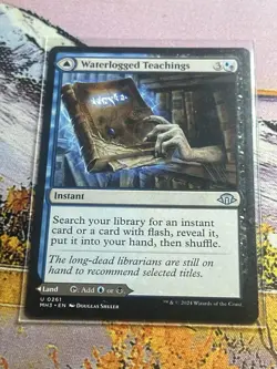Waterlogged Teachings //Inundated Archive [Modern Horizons 3] Near Mint - Image 3