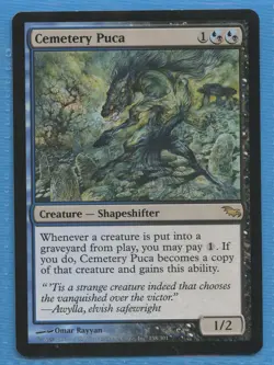 MTG: Shadowmoor: Cemetery Puca - Image 1