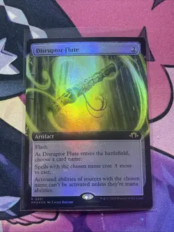 MTG Disruptor Flute Extended Art FOIL #0461 Modern Horizons 3 MH3 Rare NM/M - Image 1