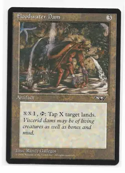 Magic the Gathering ~ MTG ~ 1x Floodwater Dam ~ Alliances ~ M/NM - Image 1