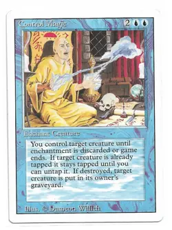 Magic the Gathering ~ MTG ~ 1x Control Magic ~ LP ~ REVISED - Image 1