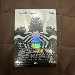 Opposition Agent - Borderless - MtG Spider-Man - NM - Image 1