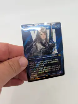 MTG English Jill, Shiva's Dominant (Borderless Surge Foil) NM Foil Final Fantasy - Image 3