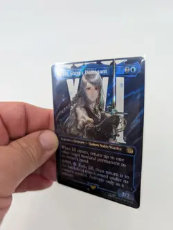MTG English Jill, Shiva's Dominant (Borderless Surge Foil) NM Foil Final Fantasy - Image 4