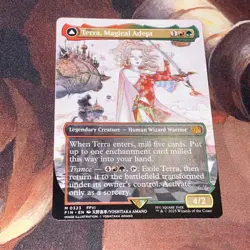 Terra, Magical Adept X1 Mtg Final Fantasy Nm Borderless 0323 - Image 1